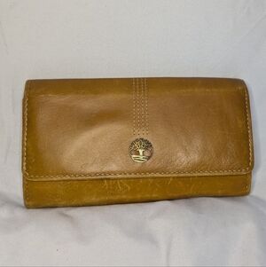 Timberland Wallet For Women, Mustard Colored